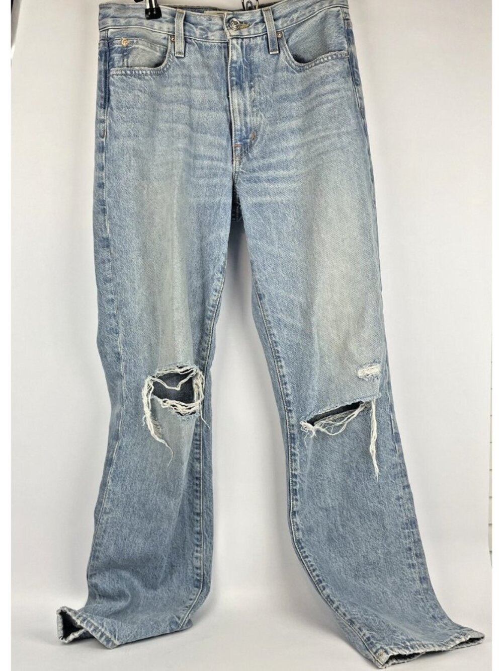 SLVRLAKE London Stella Jeans – Alabama Shake Distressed Denim – Size 27